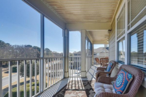 Walk to Crow Creek Golf Club Condo with Pool!